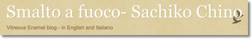Enamel blog in English and Italian